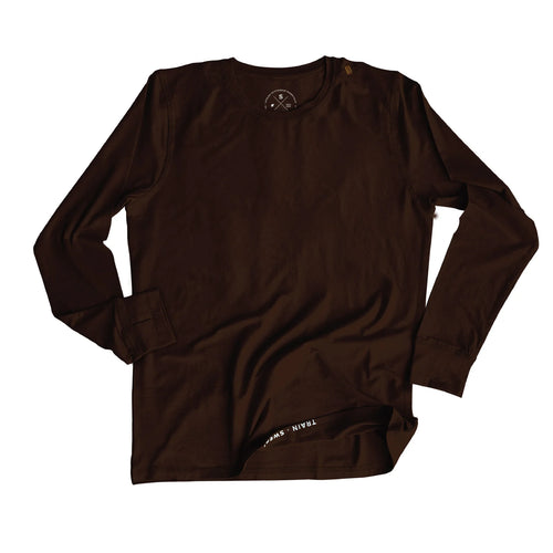 Men's long sleeve - Espresso / S