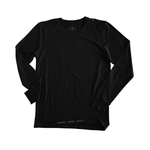 Men's long sleeve - Black / S