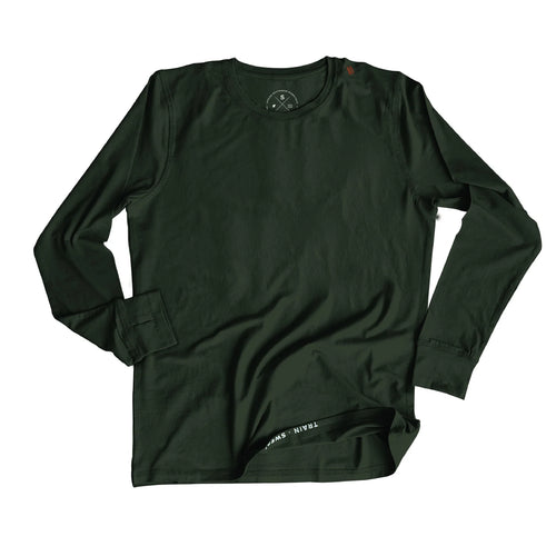 Men's long sleeve - Moss Green / S